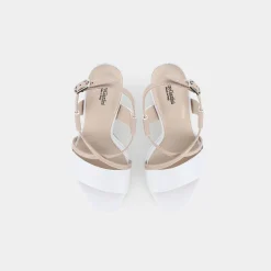 NERO GIARDINI Sandali^E307543D Sandali Bianco