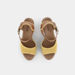 NERO GIARDINI Sandali^E307640D Sole - Sandali Giallo