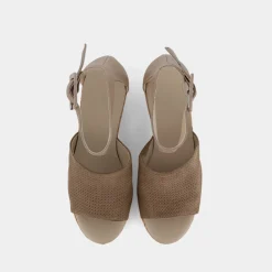 NERO GIARDINI Sandali^E218770D Taupe - Sandali Beige