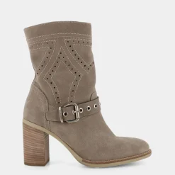 NERO GIARDINI Tronchetti^E217900D Taupe - Tronchetti Beige