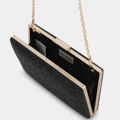 SHEEN Clutch^Eg-E23-02 - Black - Clutch Nero