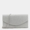 SHEEN Clutch^Eg-E23-03 - Silver - Clutch Argento