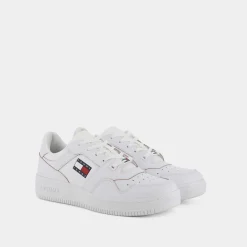 TOMMY JEANS Sneakers^Em0Em01017Ybr Etch Basket Sneakers Bianco
