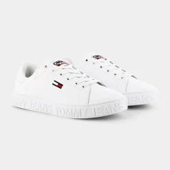 TOMMY HILFIGER Sneakers^En0En01363Ybr - White - Sneakers Bianco