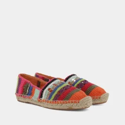 APEPAZZA Espadrillas^Esmer04Crk Elsa Fantasia - Campesina Arancio