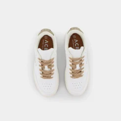 ACBC Sneakers^Evergreen - White/Coffee - Sneakers Bianco