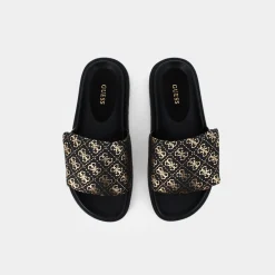 GUESS Sandali^Fl6Fzy Fal19 /Platino - Sandali Nero