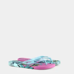 IPANEMA Infradito^26890 Flower Bomb Blu/Liliac/Green - Infradito Multicolor