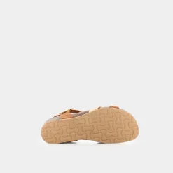BIONATURA Sandali^12Fregene Multi Cuoio/Oro - Sandali Marrone