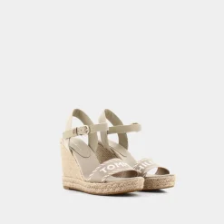 TOMMY HILFIGER Sandali^Fw0Fw07088Rbt Seasonal Webbing Ecru - Sandali Beige