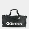 ADIDAS Accessori Sport^Gn2038 Linear Duffel M Black/White - Accessori Sport Nero