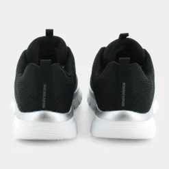 SKECHERS Sportive^12615 Graceful Black Mesh / White - Sportive Nero
