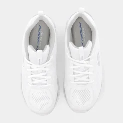 SKECHERS Sportive^12615 Graceful White Mesh/Silver - Sportive Bianco