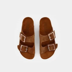 COLORS OF CALIFORNIA Sandali^Hcbio056 Bio56 Tan - Sandali Marrone