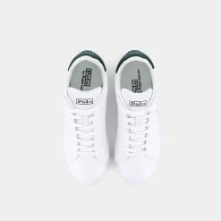 POLO RALPH LAUREN Sneakers^809829824 Hrt Ct Ii White/College Green - Sneakers Bianco