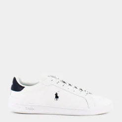 POLO RALPH LAUREN Sneakers^809829824003 Hrt Ct Ii White/Newport Navy - Sneakers Bianco