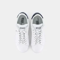 POLO RALPH LAUREN Sneakers^809829824003 Hrt Ct Ii White/Newport Navy - Sneakers Bianco