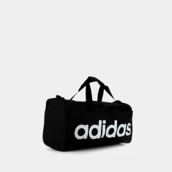 ADIDAS Accessori Sport^Ht4743 Linear Duffel M Black/White - Accessori Sport Nero