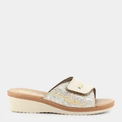 DUNE VERDI Sandali^Ib-E23D-03 /Oro - Sandali Beige