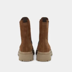 NERO GIARDINI Tronchetti^I114320D Camel - Tronchetti Marrone