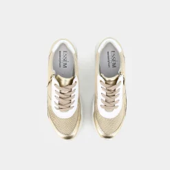 ESSEM Sneakers^Im-E23D-03 - Platino/Bianco - Sneakers Beige