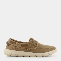 JEEP Stringate^Jm31021A Tabasco Boat Taupe - Stringate Beige
