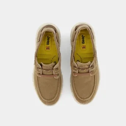 JEEP Stringate^Jm31021A Tabasco Boat Taupe - Stringate Beige