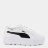 PUMA Sportive^384615 Karmen Shine White- Black - Sportive Bianco
