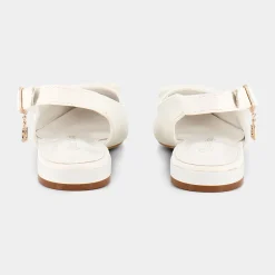 LAURA BIAGIOTTI Ballerina^7616 Kid Ballerina Bianco