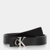 CALVIN KLEIN JEANS Cinture^K60K610592Bds Mono Hardware Bds Black - Cinture Nero