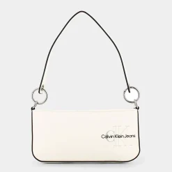 CALVIN KLEIN JEANS Tracolle^K60K60957002X Sculpted Tracolle Bianco