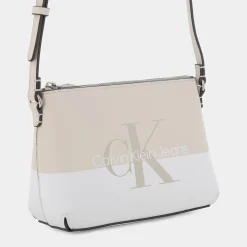 CALVIN KLEIN JEANS Tracolle^K60K609766-02X Sculpted Tracolle Beige