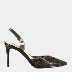 STEVE MADDEN Sandali^Lucyle - Crystal Trasparente - Sandali Nero