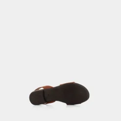 DEALIADI Sandali^Ma-E23D-02 - Brown - Sandali Marrone