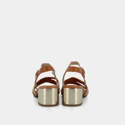 DEALIADI Sandali^Ma-E22D-05 - Cuoio - Sandali Marrone