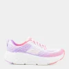 SKECHERS Sportive^128563 Max Cushioning Elite White Textile/Lavender Trim - Sportive Bianco