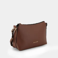 MARINA GALANTI Tracolle^Mb0366Cy2 Crossbody Cuoio - Tracolle Marrone