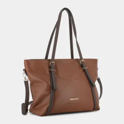 MARINA GALANTI Borse^Mb0367Sg3 Shopping Cuoio - Borse Marrone