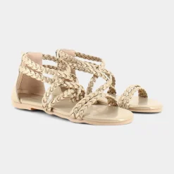 LAURA BIAGIOTTI Sandali^7531 Mirror Platino - Sandali Beige