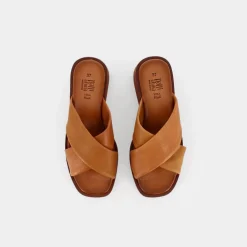 PATTI DI LUNA Sandali^Np-E23D-02 Cognac - Sandali Marrone
