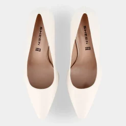 SHEEN Decollete^Op-E23D-04 Burro - Decollete Bianco