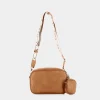 PEPE JEANS Tracolle^Pl031407 Bassy23 855 Camel - Tracolle Marrone