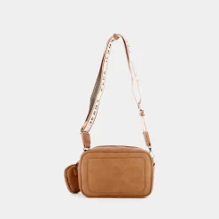PEPE JEANS Tracolle^Pl031407 Bassy23 855 Camel - Tracolle Marrone