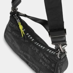 PEPE JEANS Tracolle^Pl031342 Iris Logo Tracolle Nero