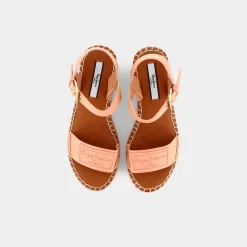 PEPE JEANS Sandali^Pls90576 Witney Brand Sherbert - Sandali Rosa