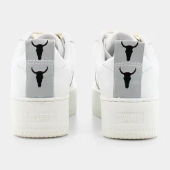 WINDSOR SMITH Sneakers^Racerr Leather White - Sneakers Bianco