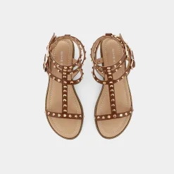 SHEEN Sandali^Re-E23D-12 Cuoio - Sandali Marrone