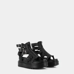 SHEEN Sandali^Re-E23D-16 Sandali Nero