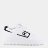 CHAMPION Sportive^S11576 Foul Play Platform Wht/Blk - Sportive Bianco