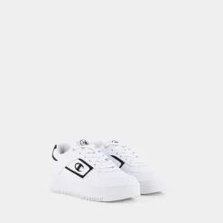CHAMPION Sportive^S11576 Foul Play Platform Wht/Blk - Sportive Bianco
